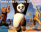 Кунг-фу Панда: найди отличия