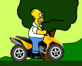 Гомер на квадроцикле